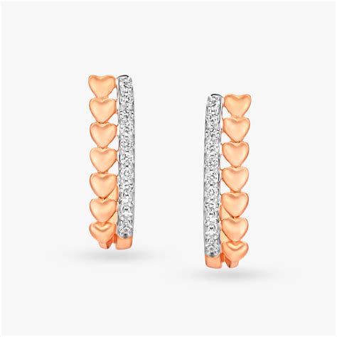 Petite Amour Diamond Stud Earrings