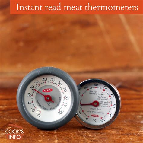 Instant Read Meat Thermometers - CooksInfo