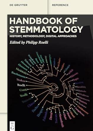Buy Handbook of Stemmatology: History, Methodology, Digital Approaches ...