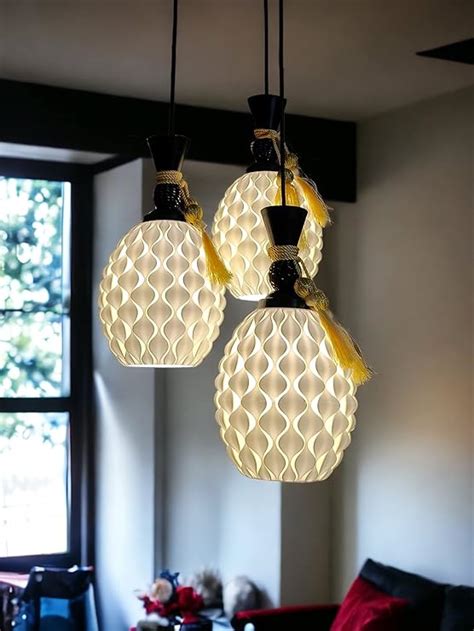 Buy Polycarbonate Hanging Lights For Living Room, Ceiling Pendant Lamp ...