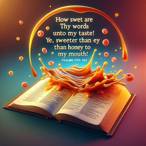 Psalms 119:103 Artwork | Bible Art