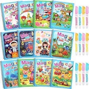 Satvik Homz Magic Water Book Kids, Magic Doodle Pen Kids Coloring ...
