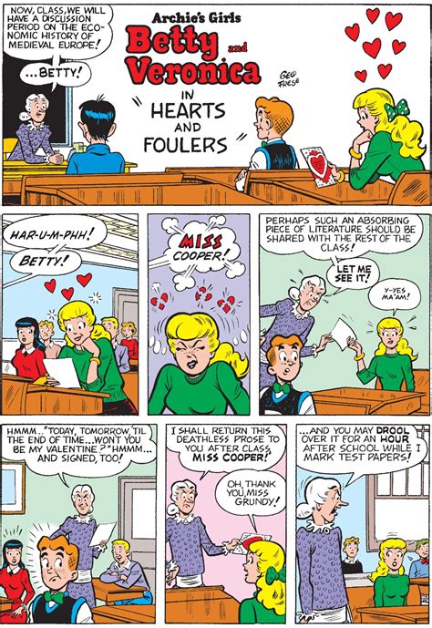 Archie Mondays: Who Did Archie Give a Valentine to First - Betty or ...