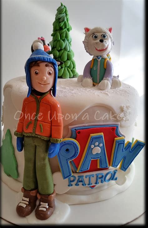 Paw Patrol Cake A Now 3 Year Old Girl Chocolate Cake With Vanilla Buttercream 3 Layers Of Yum ...
