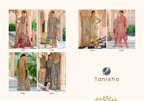 Tanisha Vivek Tissue Pant Style Suits Manufacturer India – Kavya Style Plus