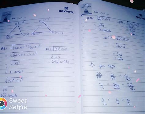 show that triangle ABC where A (-2,0),B(2,0)C(0,2) and triangle PQR ...