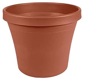 Fiskars 10 Inch TerraPot Planter, Color Clay : Amazon.in: Garden & Outdoors