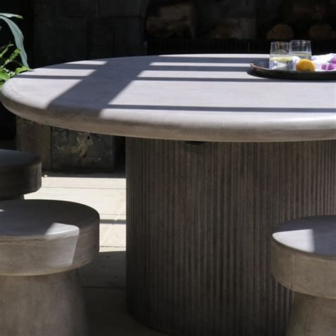 Patras Round Outdoor Concrete Table | ArchiPro NZ