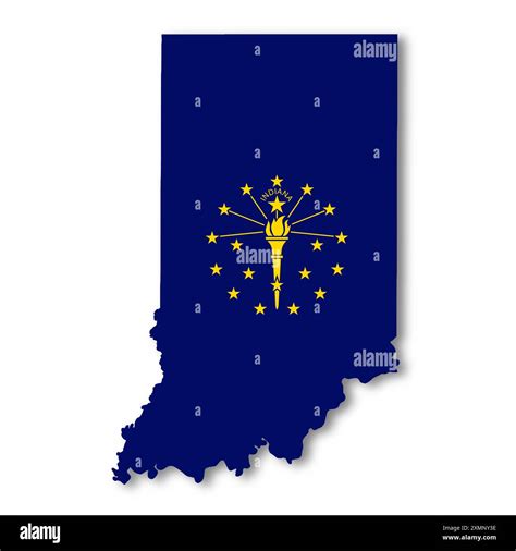 State illinois flag flags Cut Out Stock Images & Pictures - Alamy
