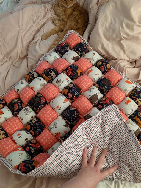 Image result for Baby Puff Quilt Tutorial