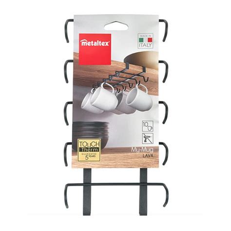 Stalak za šolje MyMug Lava 14x28x6cm Metaltex 361128 002 | Volim svoj dom