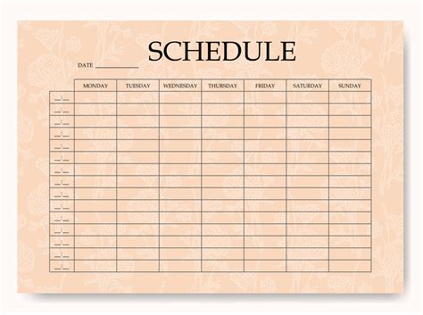 Schedule Layout 的图像结果
