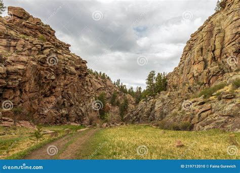 Paradise Cove / Guffey Gorge Park Near Colorado Springs, Colorado Stock ...