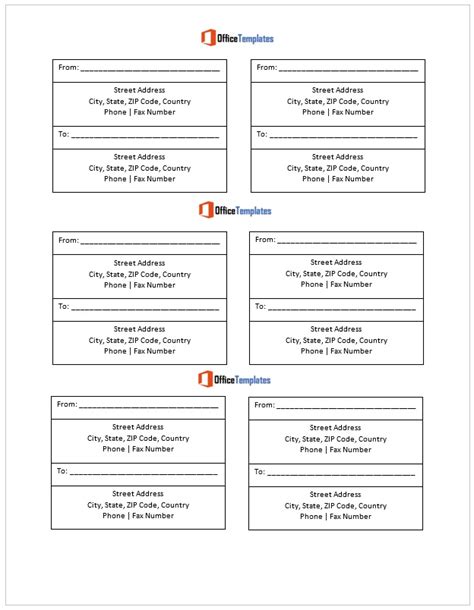 Image result for Mailing Label Example