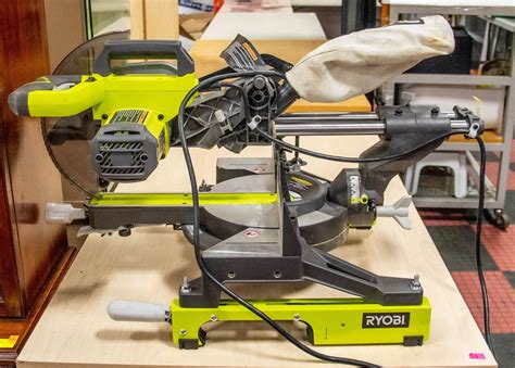 RYOBI SLIDING MITRE SAW