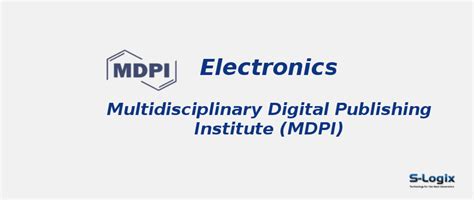 Electronics MDPI Multidisciplinary Digital Publishing Institute Journal ...