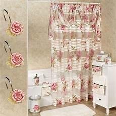 Roses Shower Curtain by Sheer Floral Shower Curtain Roses Shower Curtain