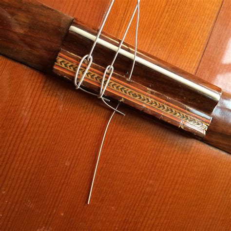 Image result for Classical Guitar Stringing Method