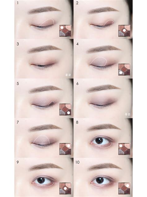 Dior迪奥五色眼影盘769画法教程 - 美妆交流 - 可爱网 - 最有爱的时尚美妆社区 | 美容·化妆·护肤·交流