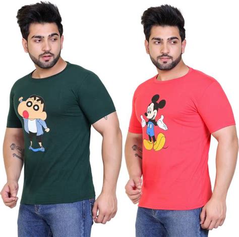 Cartoon Printed T Shirts - Buy Cartoon Printed T Shirts online at Best ...