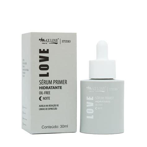 Sérum Facial Oil-Free Noite com 30ml Max Love Max Love