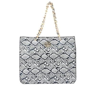 Buy Carlton London Grey Structured Handheld Bag (M) at Amazon.in