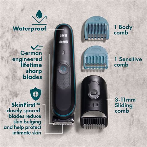 Gillette Intimate Men’s Groin Trimmer, Waterproof India | Ubuy