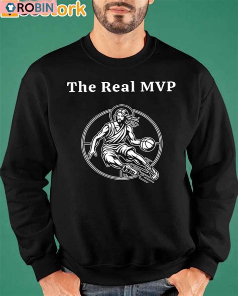 Jesus The Real Mvp Basketball Shirt - RobinPlaceFabrics