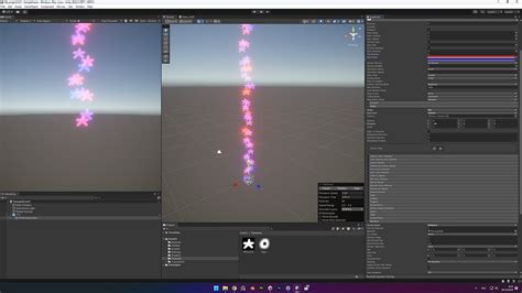 Unity 2D Particle System 的图像结果