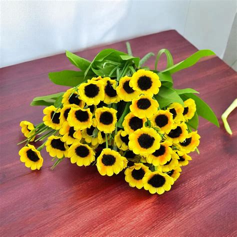 Artificial Flowers, Artificial Plant, Artificial Flower Bunch for home ...