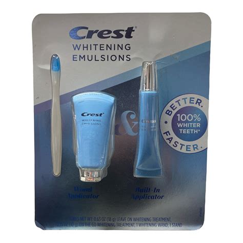 Crest Whitening Emulsions Teeth Whitening Treatment Kit — Ewirelessgear