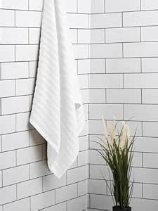 Welspun 100% Cotton Large (70 Cm X 150 Cm) | 250 GSM Dobby Solid Bath ...