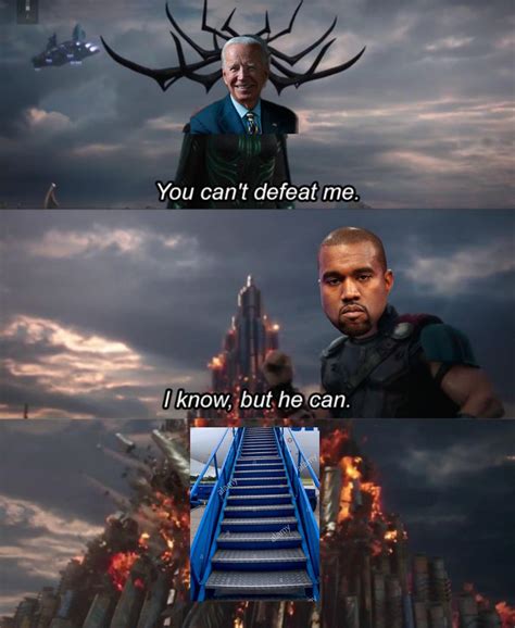 The stairs: GET DOWN, MR PRESIDENT! : r/dankmemes
