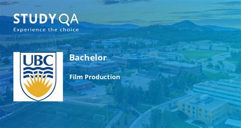 StudyQA — Bachelor: Film Production — The University of British ...