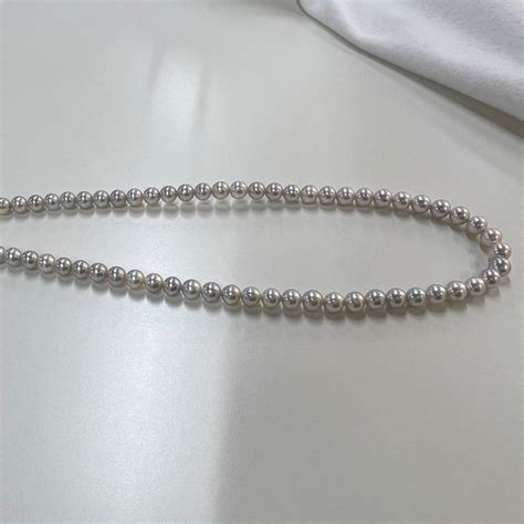 (接预定 2周到) 日本珠宝 18k软金单珠项链10-11mm – chuxinxiaopu