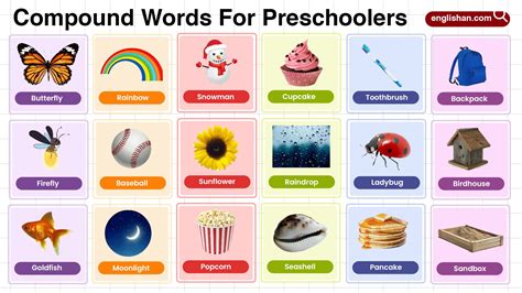 Compound Words for Preschoolers 的图像结果
