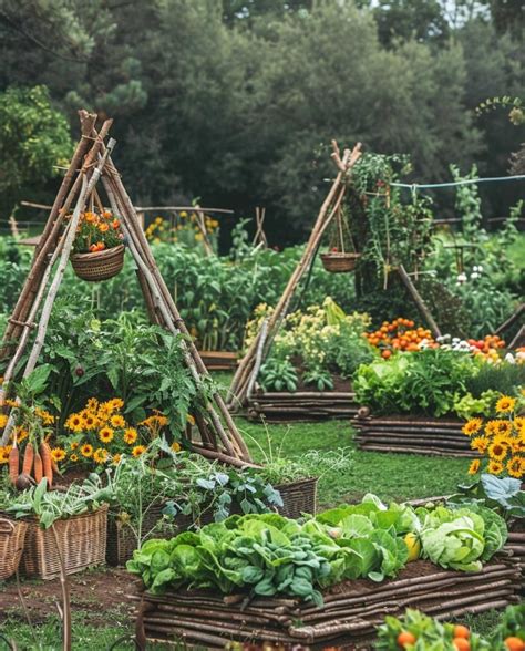 Pin by Rachel Ward on Romantic backyard in 2025 | Vegetable garden ...