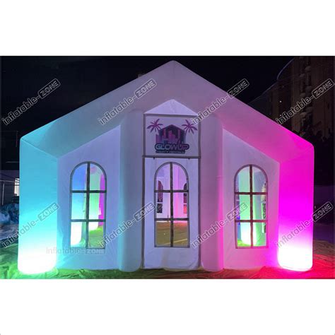 Large Inflatable Tent Outdoor Inflatable Party Tent Led Light Wedding ...