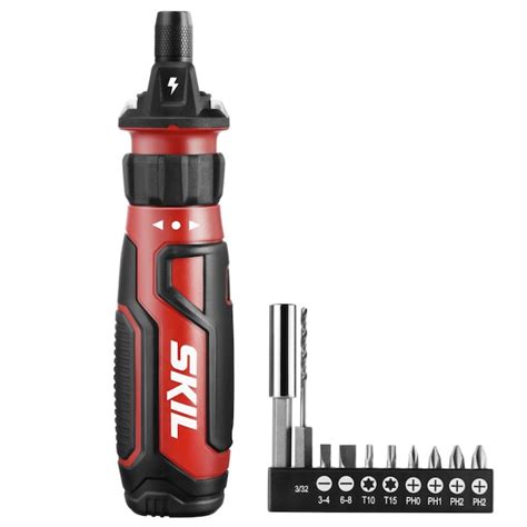 SKIL 4-volt 1/4-in Cordless Screwdriver (1-Battery and Charger Included ...