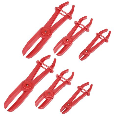 12 Pack Hose Clamp Pliers Set Flexible Pinch Pliers Fuel Line Clamp ...