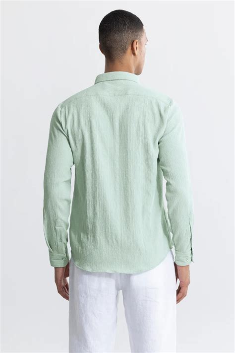 Buy Men's Trample Green Shirt Online | SNITCH