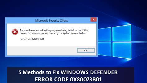 Image result for Fix Windows Defender Error