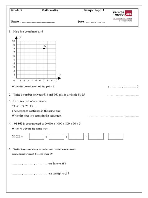 Image result for Math Sample Paper