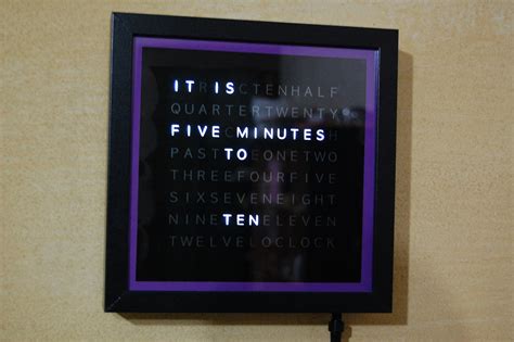 LED Word Clock Arduino 的图像结果