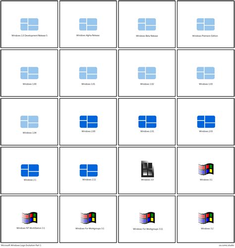 Image result for Windows Logo Evolution Timeline
