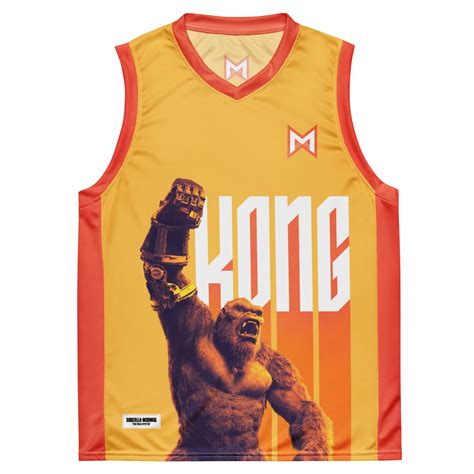 Monsterverse Godzilla x Kong: Team Kong 33 Basketball Jersey