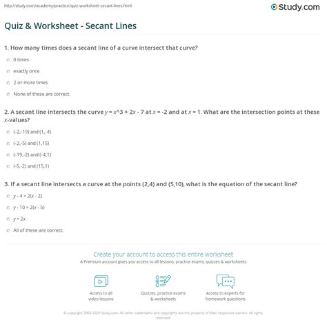 Image result for Secant Definition