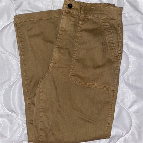 Madewell brown Capri Pants Size 30 Very good... - Depop
