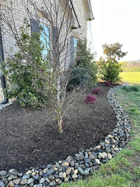 River Rock Landscaping Edgers