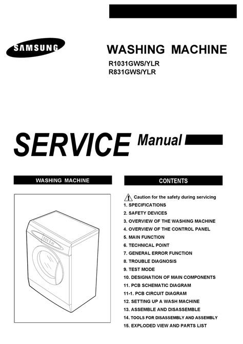 Image result for Samsung Washing Machine Operating Manual